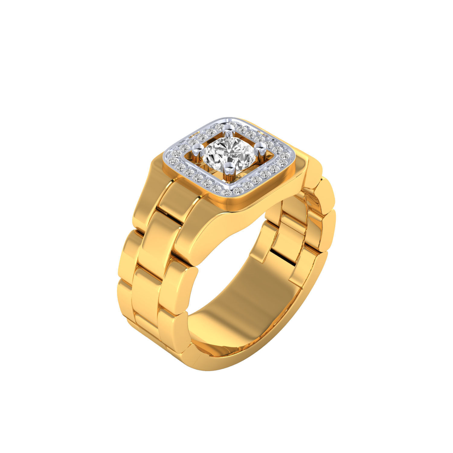 Male ring 3dm render detail 3D print model 3D print model_8
