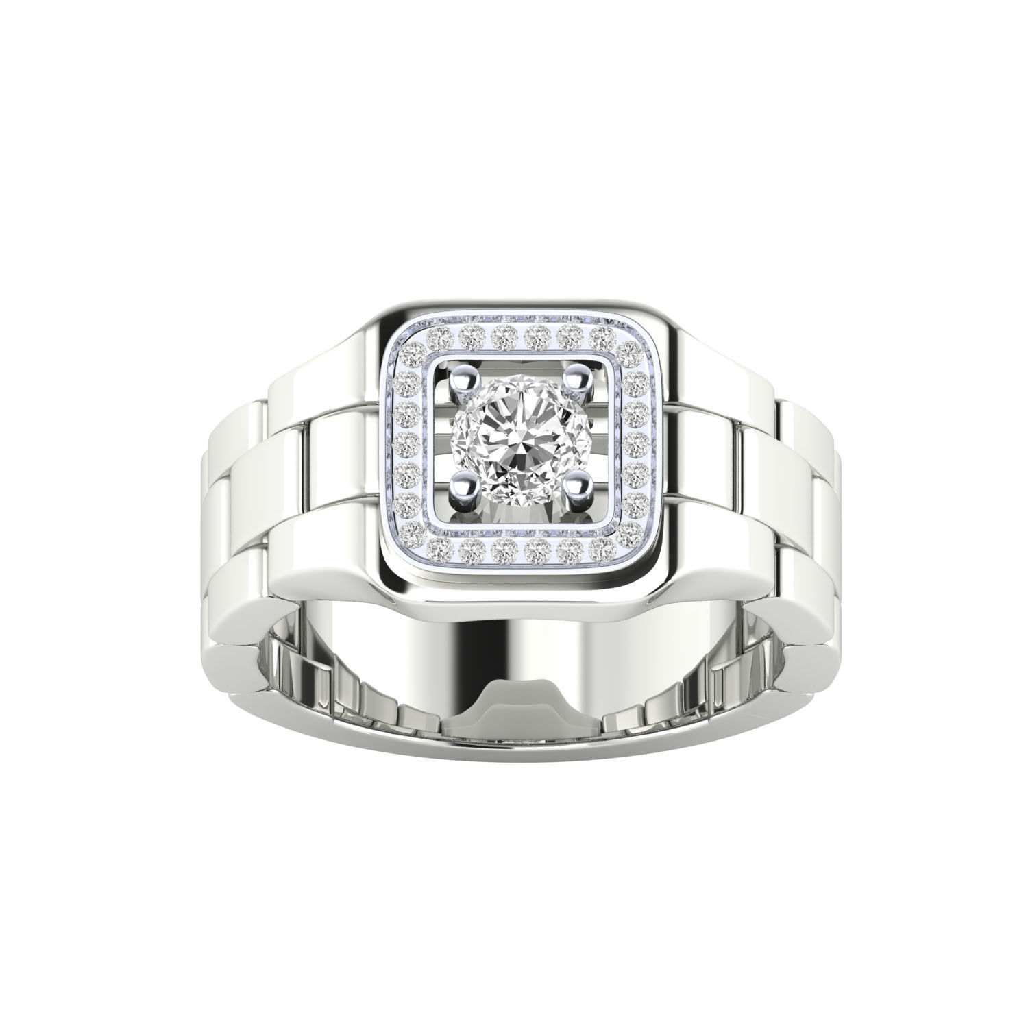 Male ring 3dm render detail 3D print model 3D print model_1