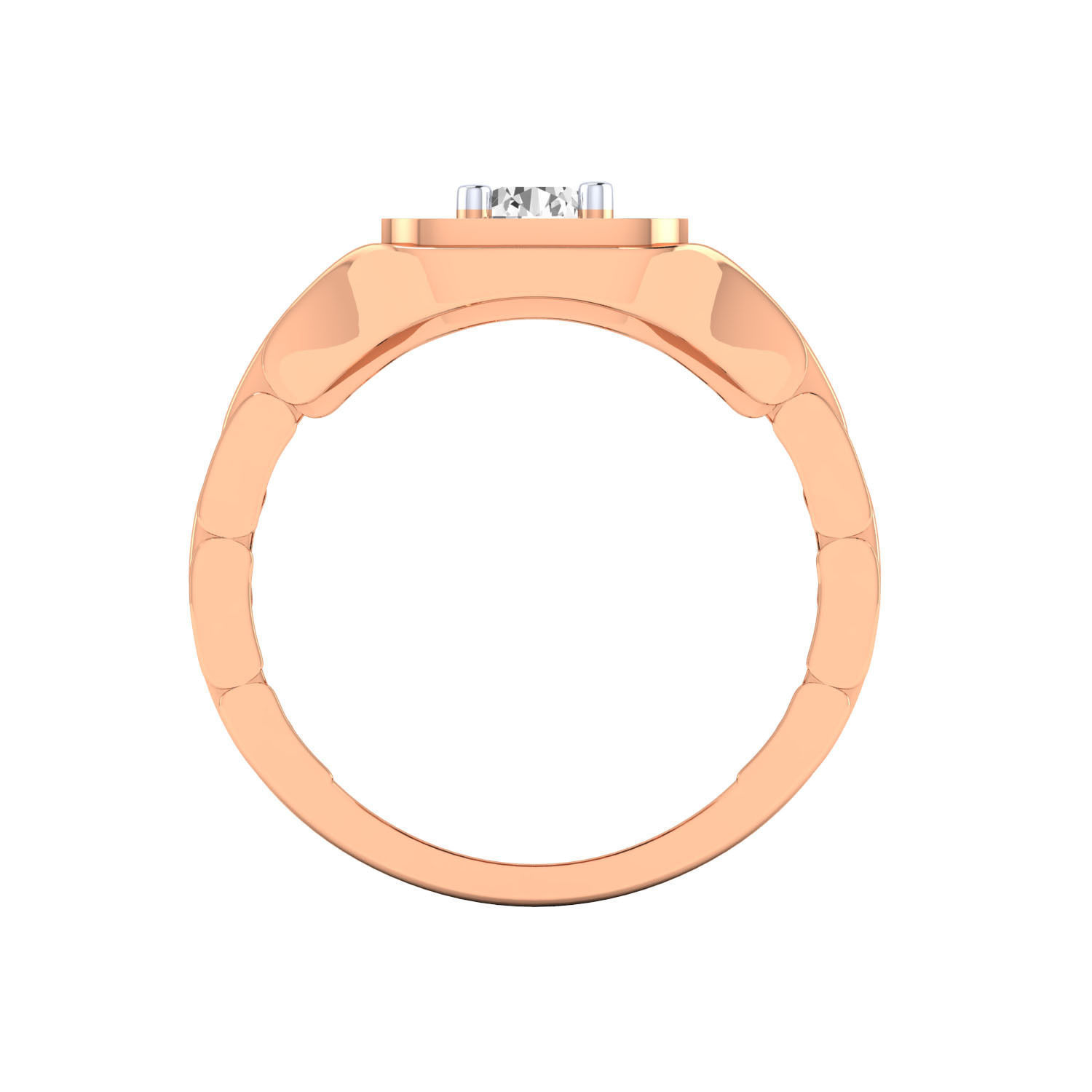 Male ring 3dm render detail 3D print model 3D print model_4