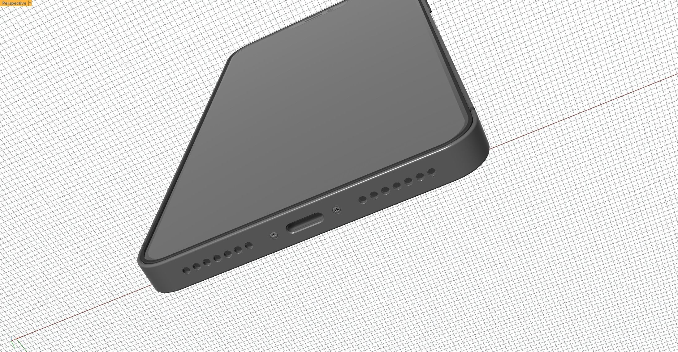 Apple iPhone 12 pro MAX 3D model 3D model_6