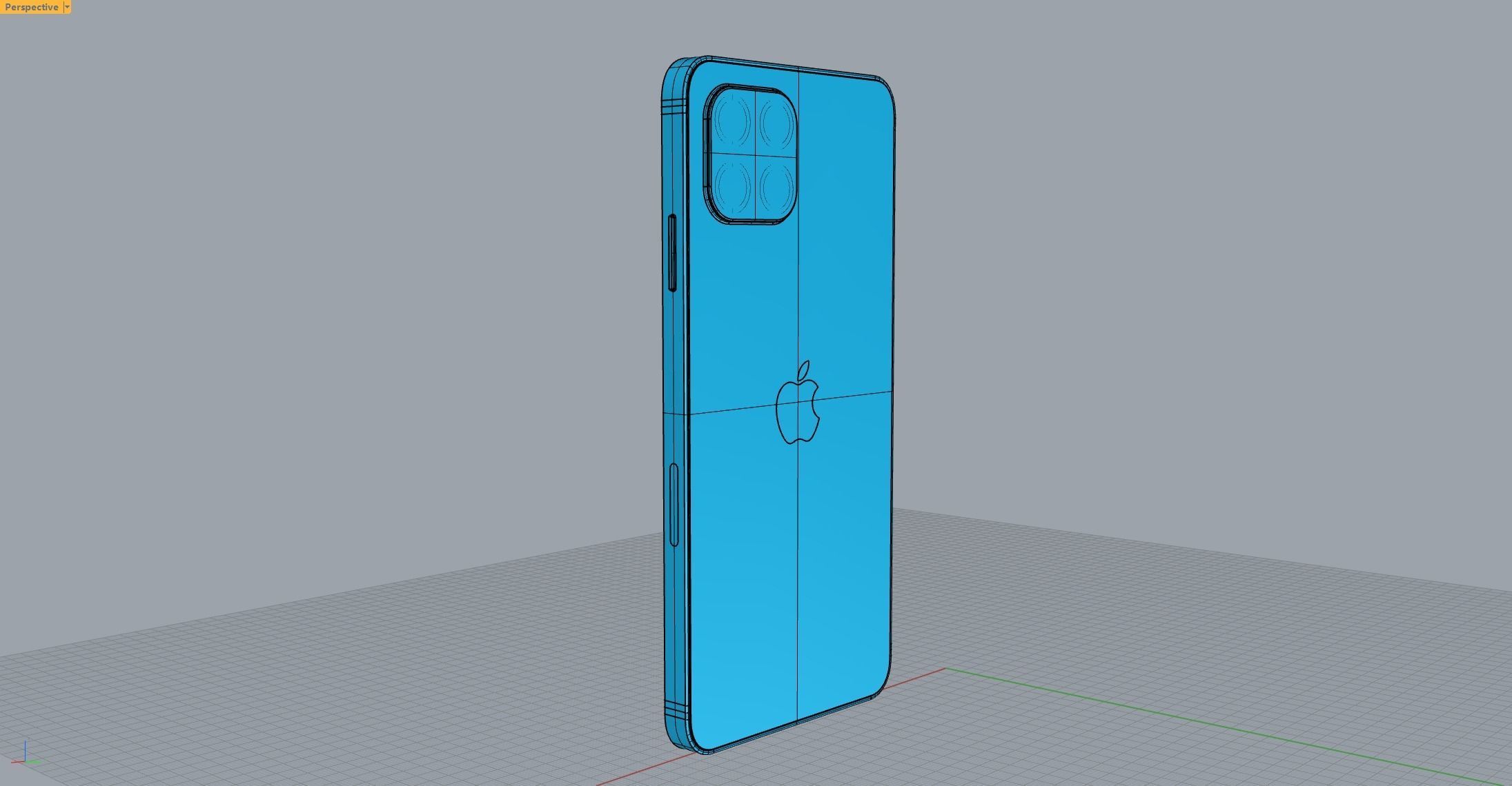 Apple iPhone 12 pro MAX 3D model 3D model_11