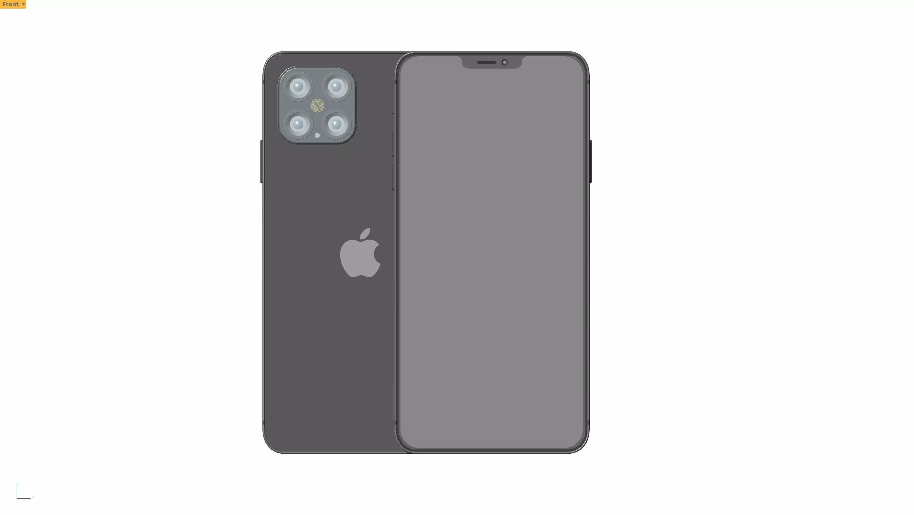 Apple iPhone 12 pro MAX 3D model 3D model_0
