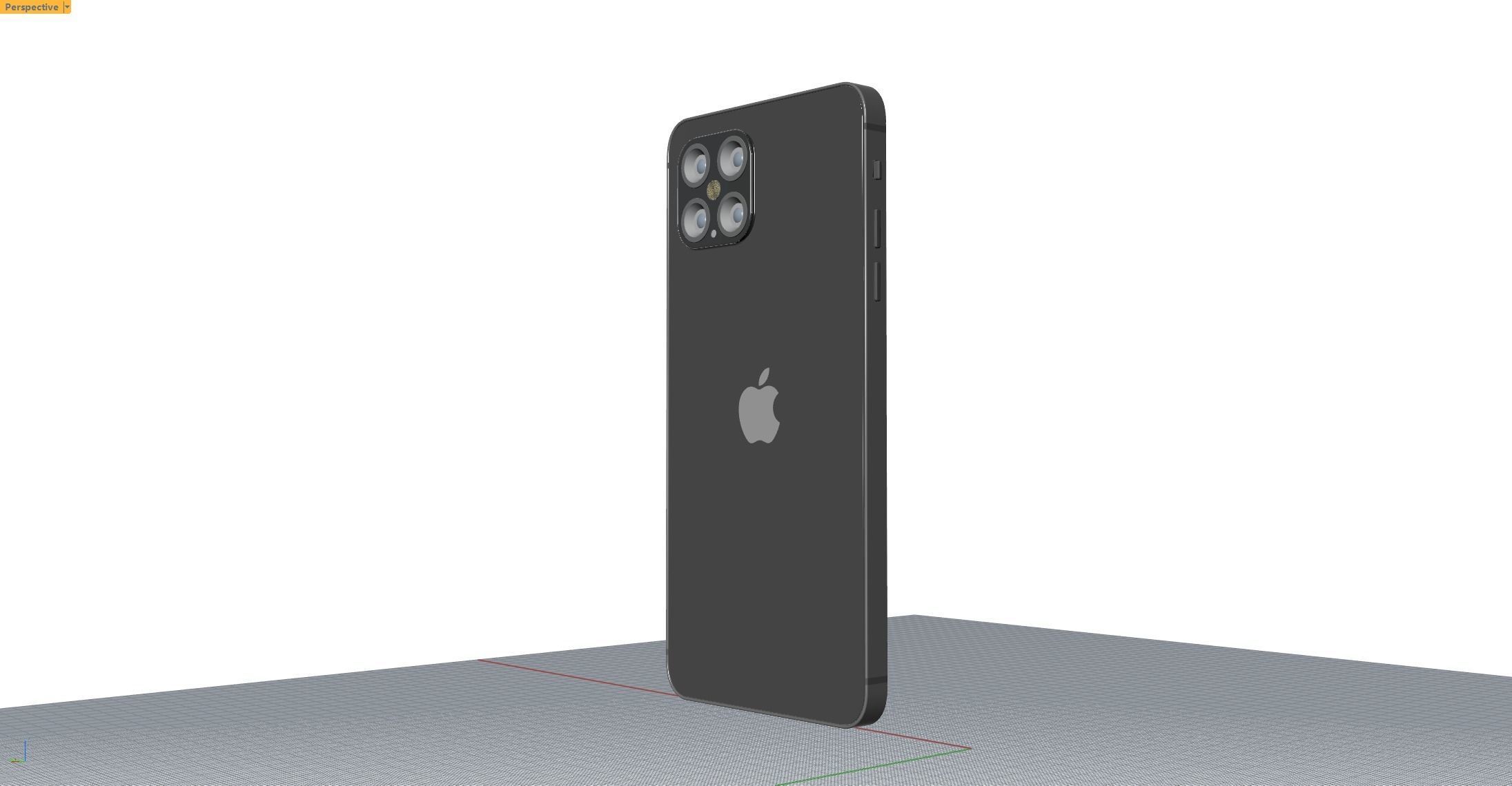 Apple iPhone 12 pro MAX 3D model 3D model_3