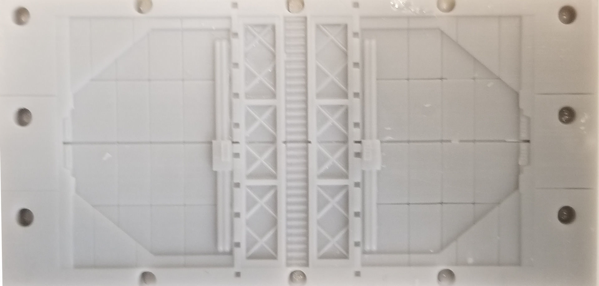 -MHB04C- Mecha Hangar Bay 04 Hangar customizable with expansions 3D print model_32