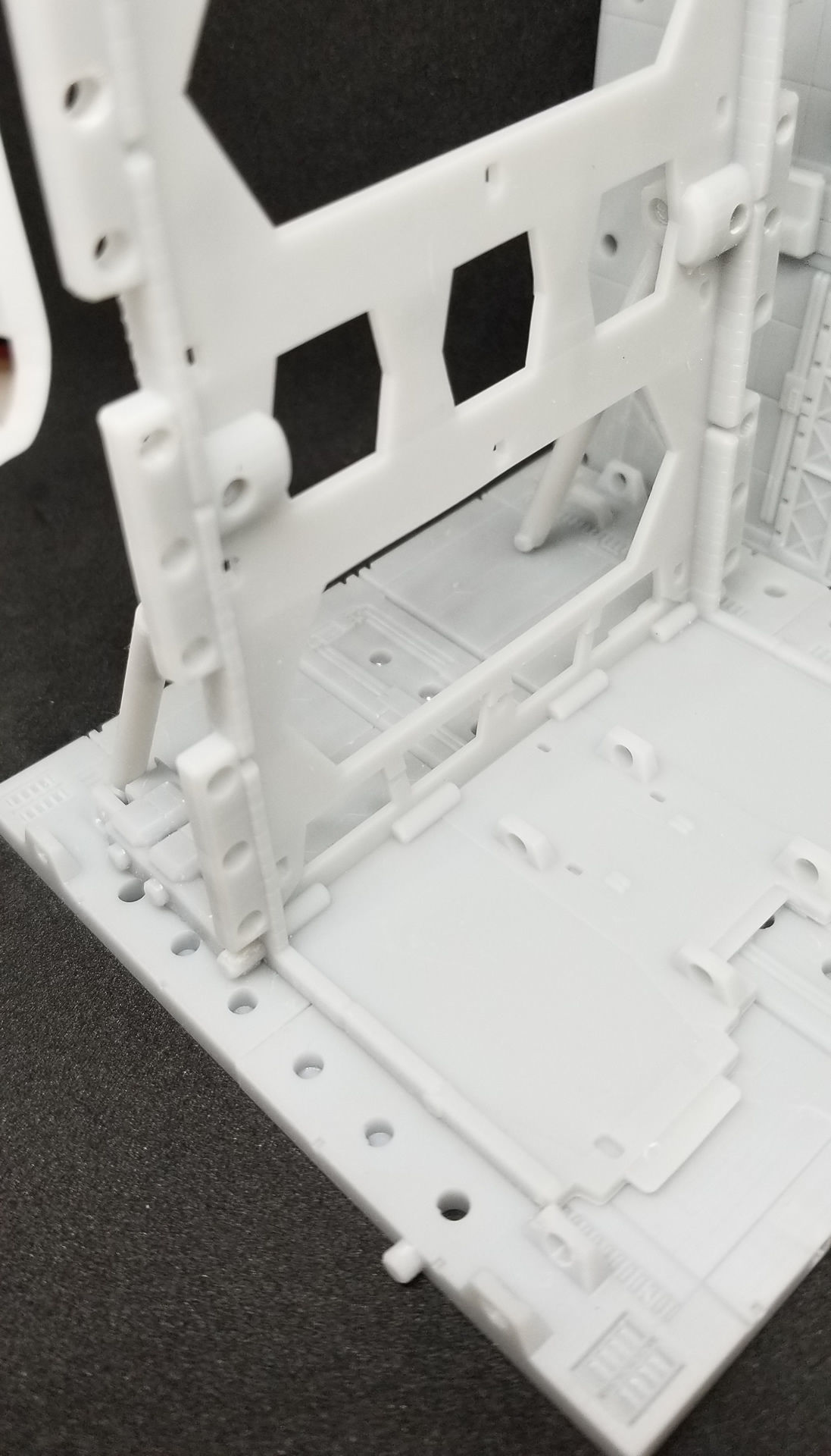 -MHB04C- Mecha Hangar Bay 04 Hangar customizable with expansions 3D print model_33