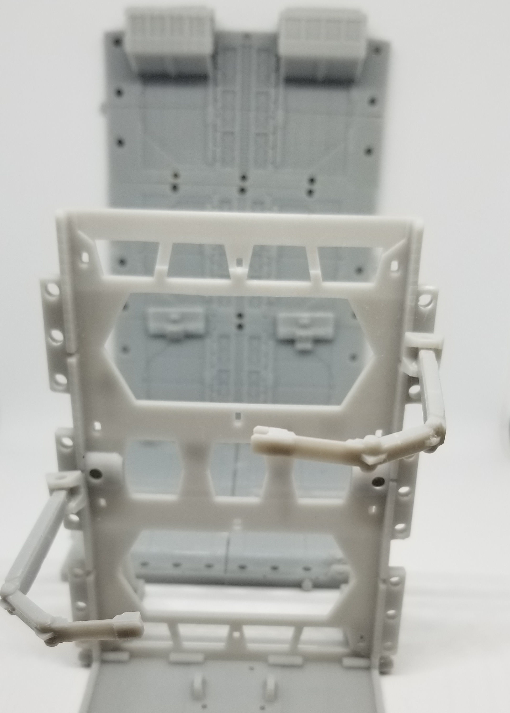 -MHB04C- Mecha Hangar Bay 04 Hangar customizable with expansions 3D print model_39