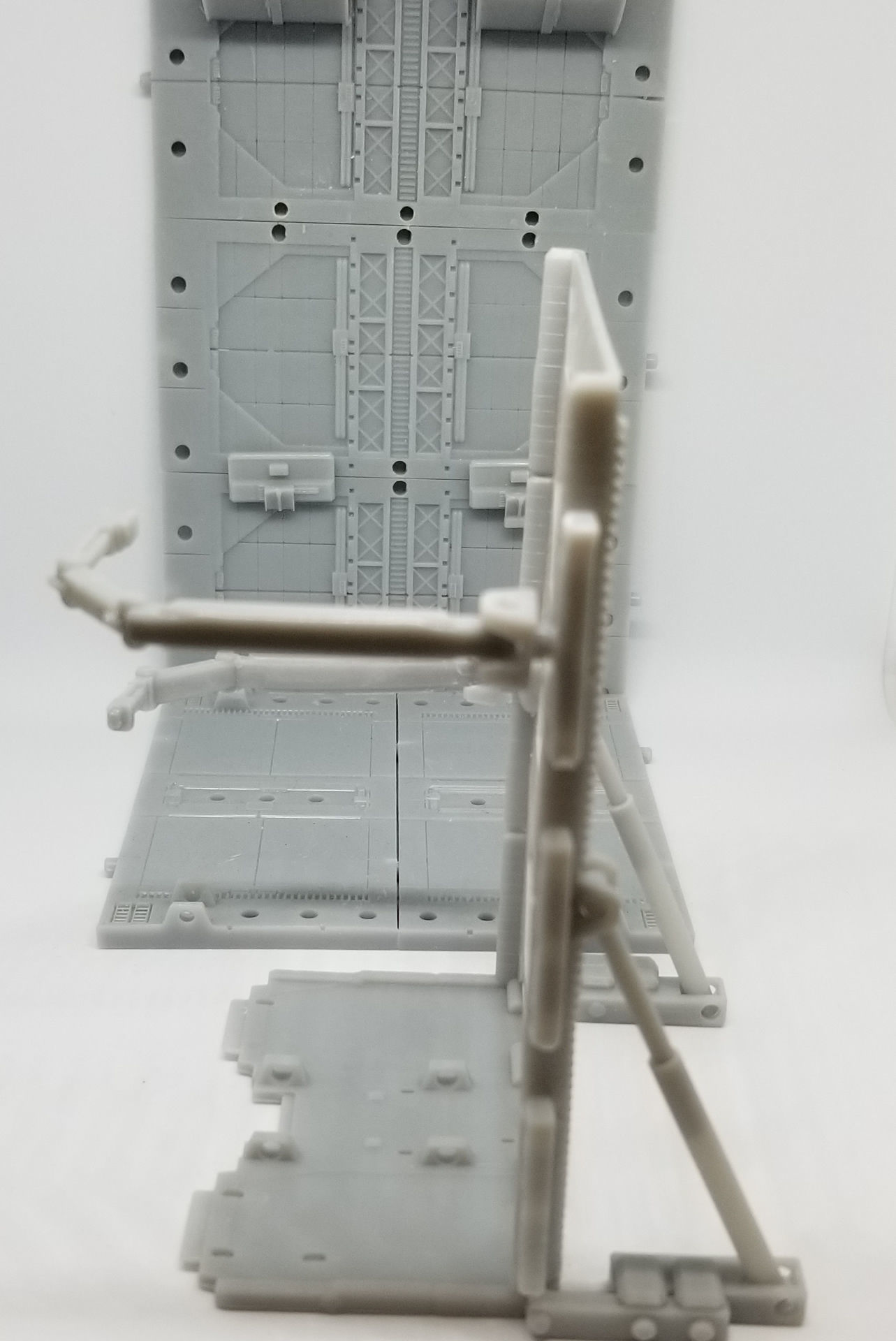 -MHB04C- Mecha Hangar Bay 04 Hangar customizable with expansions 3D print model_37