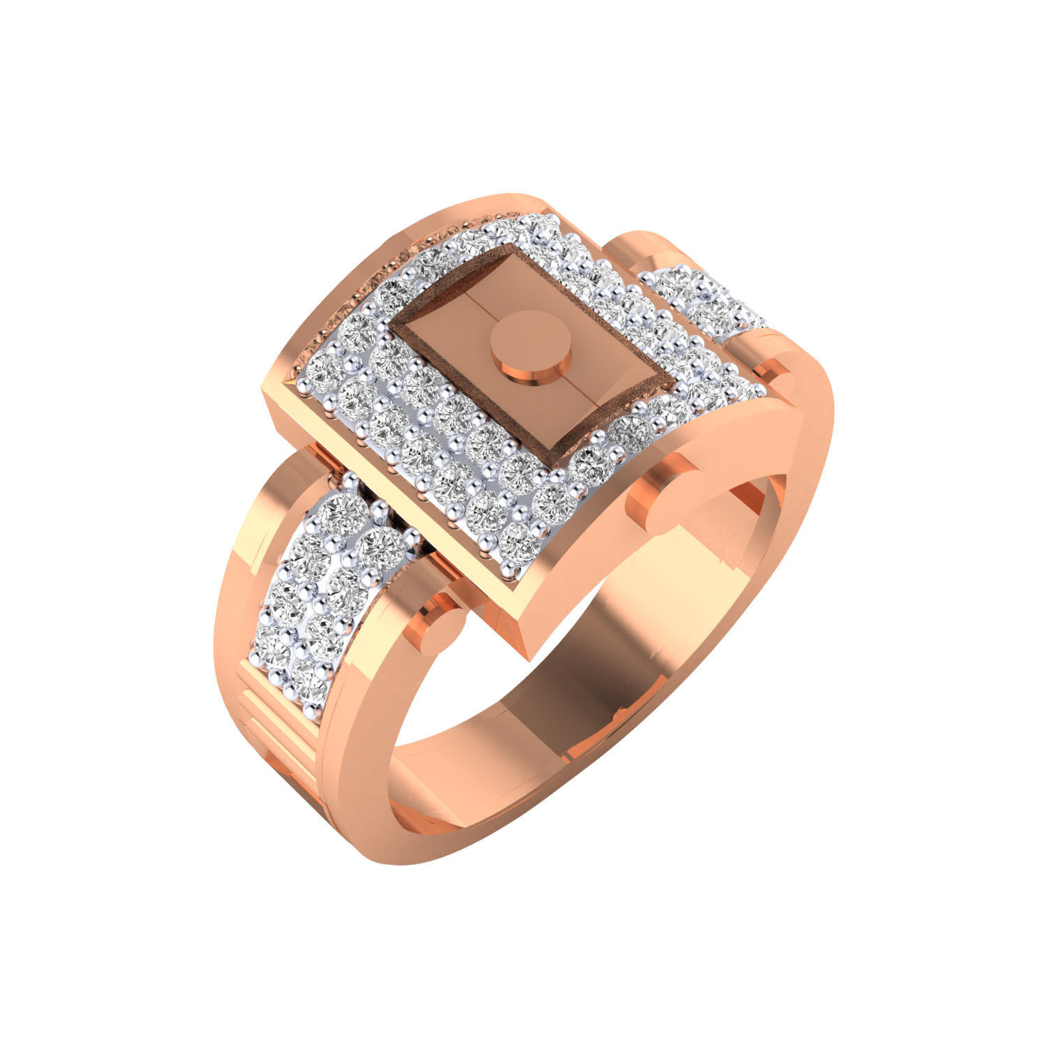 Male ring 3dm render detail 3D print model 3D print model_1