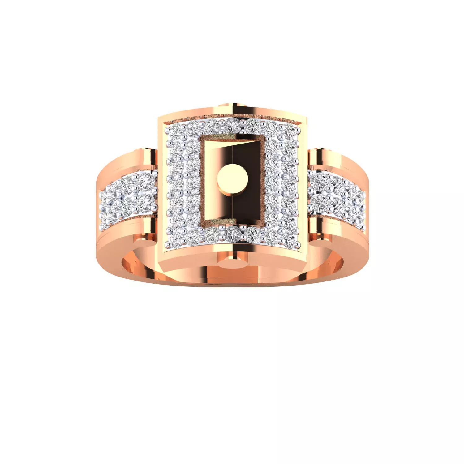 Male ring 3dm render detail 3D print model 3D print model_0