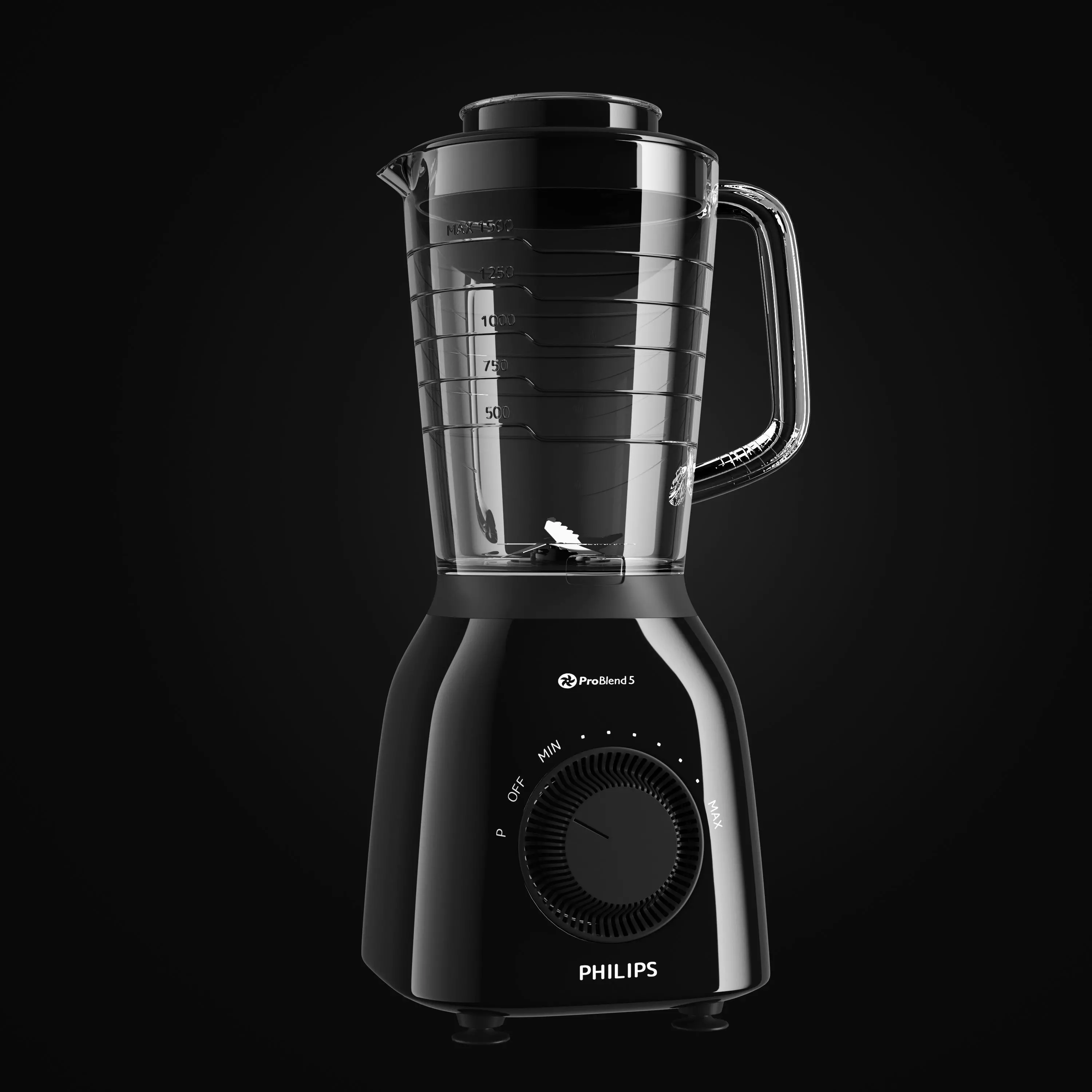 Philips Viva Collection Blender 3D model_0