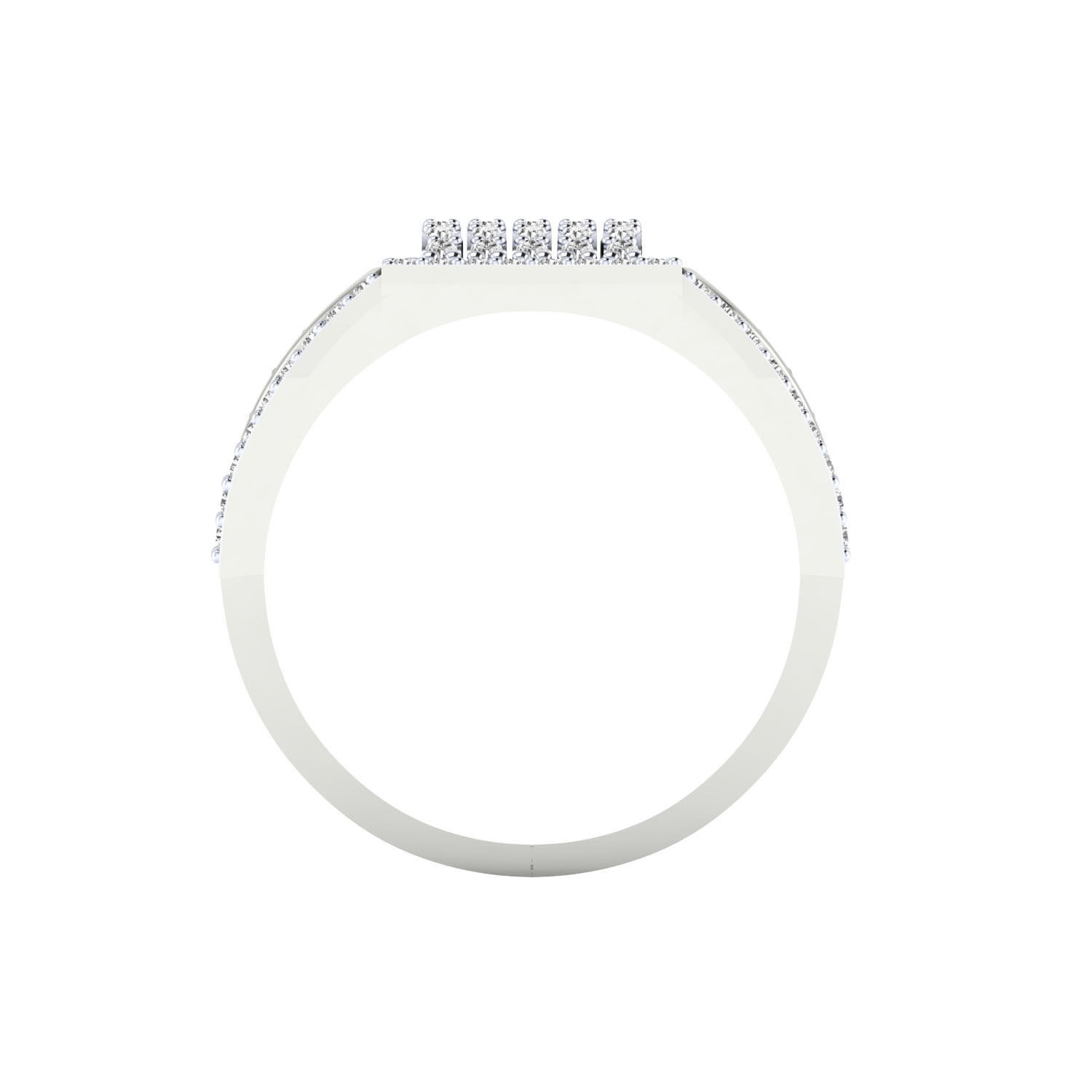 Male ring 3dm render detail 3D print model 3D print model_7