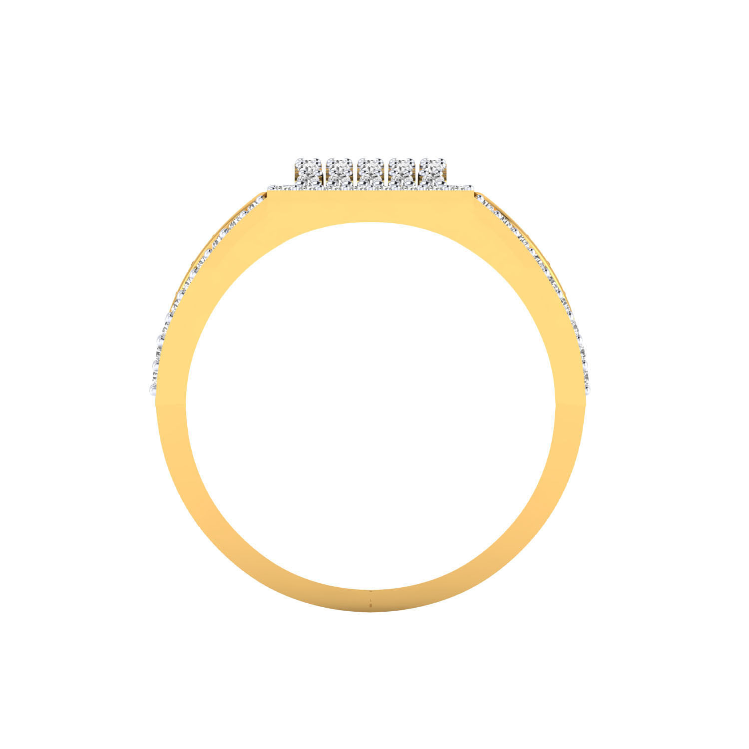 Male ring 3dm render detail 3D print model 3D print model_11
