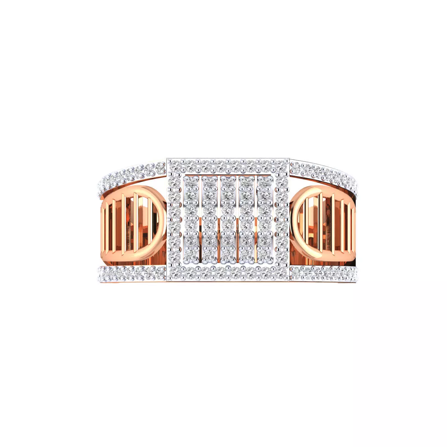 Male ring 3dm render detail 3D print model 3D print model_0