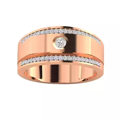 Male ring 3dm render detail 3D print model 3D print model