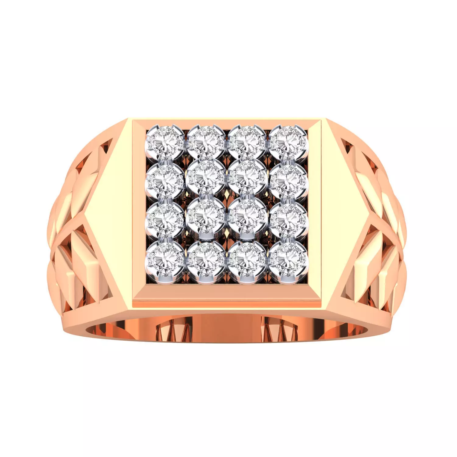 Male ring 3dm render detail 3D print model 3D print model