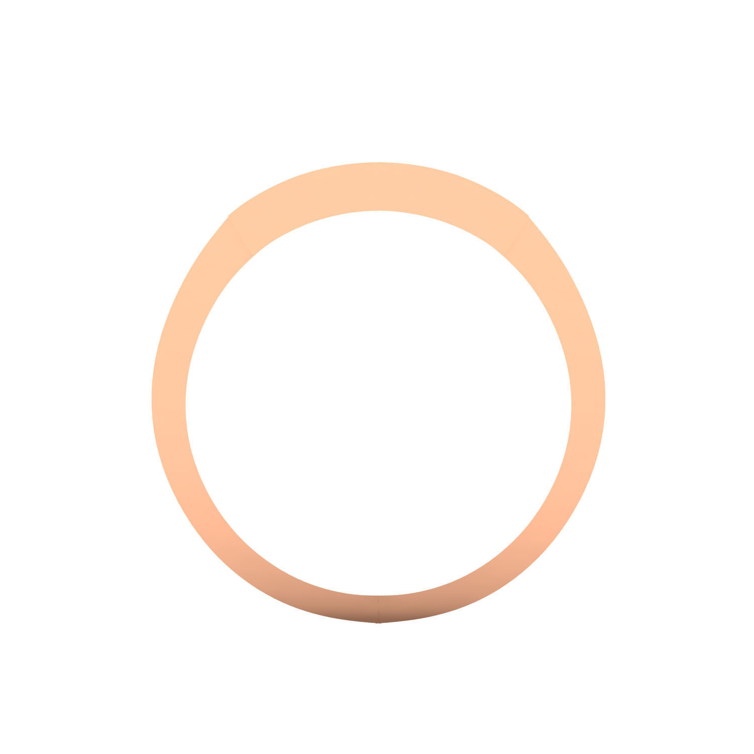 Male ring 3dm render detail 3D print model 3D print model_4