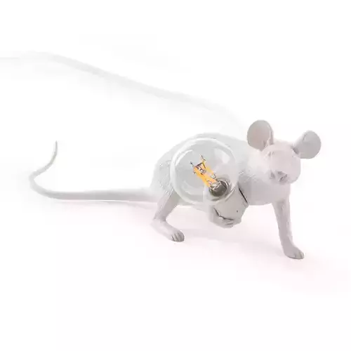 little mouse holdind object