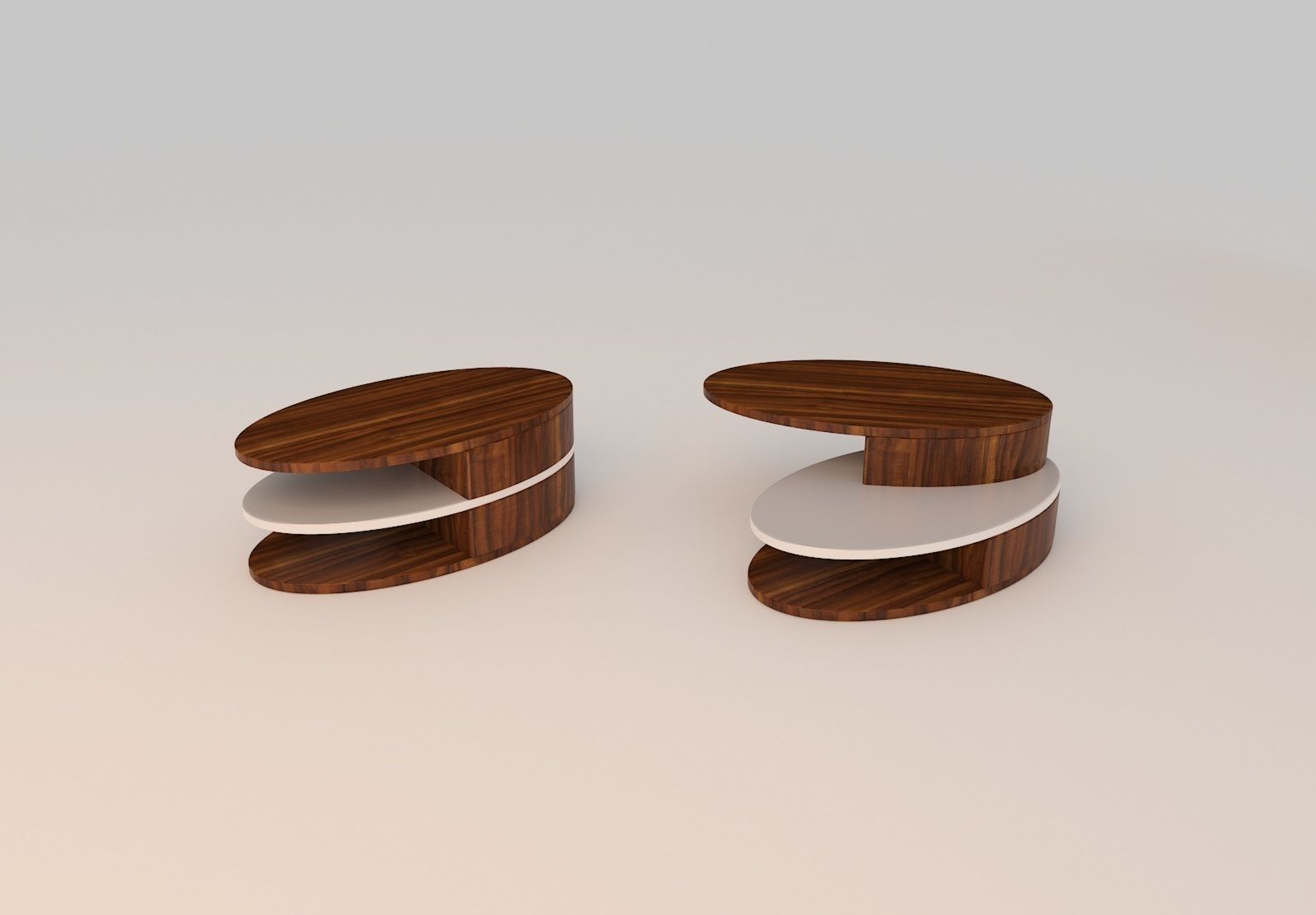 Coffee Table SET TEDE 3D model_4