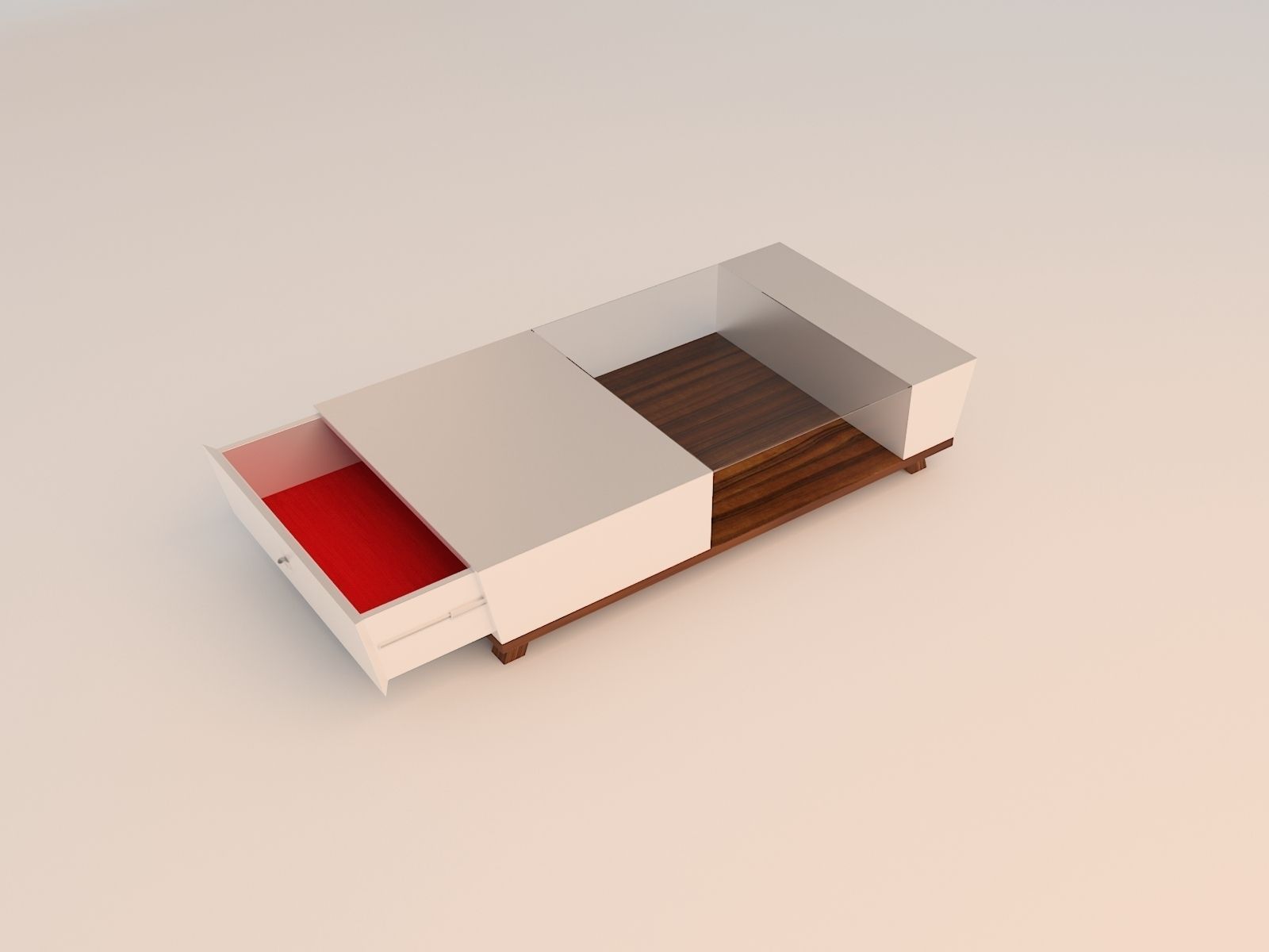 Coffee Table SET TEDE 3D model_1
