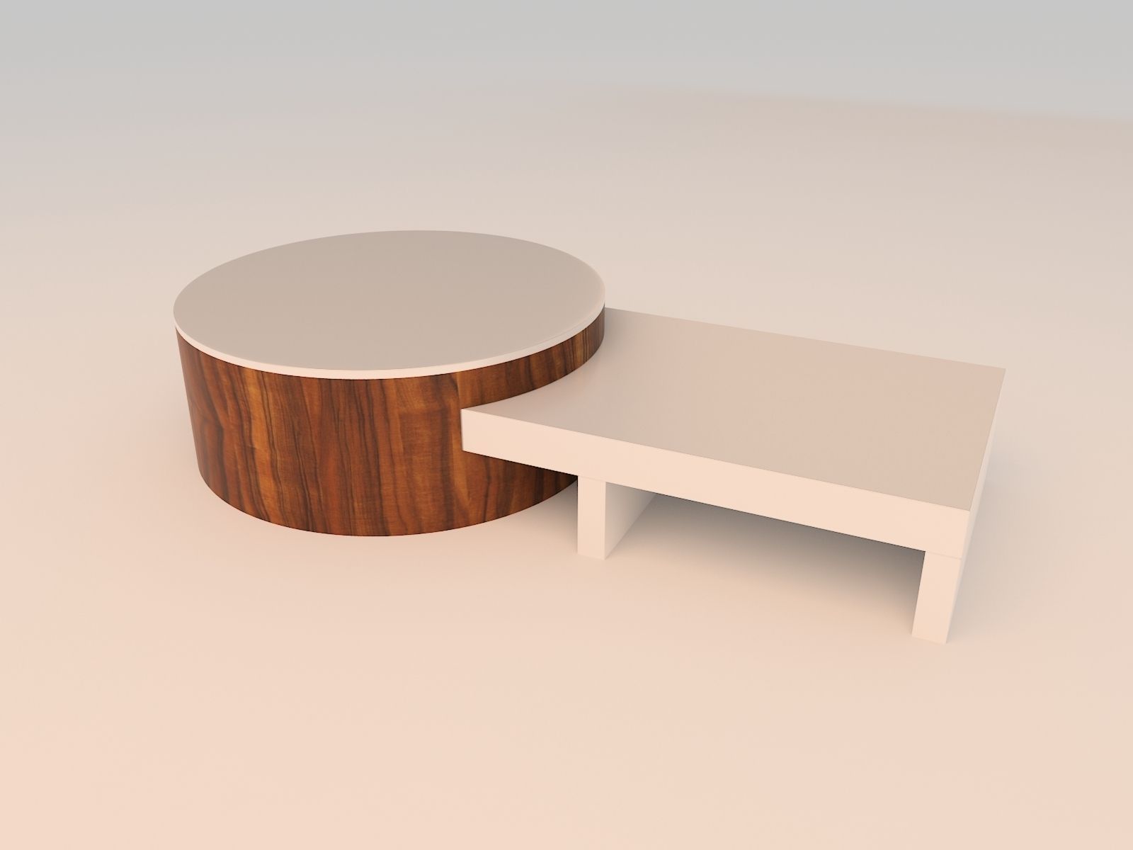 Coffee Table SET TEDE 3D model_6