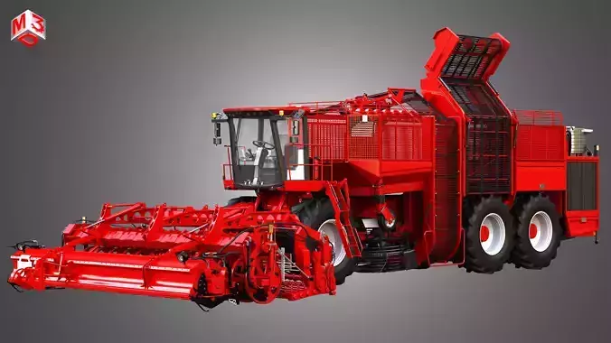 Terra Dos T4 Sugar Beet Harvester 3D model
