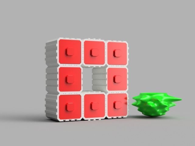 Modular Drawers 2 3D print model_3