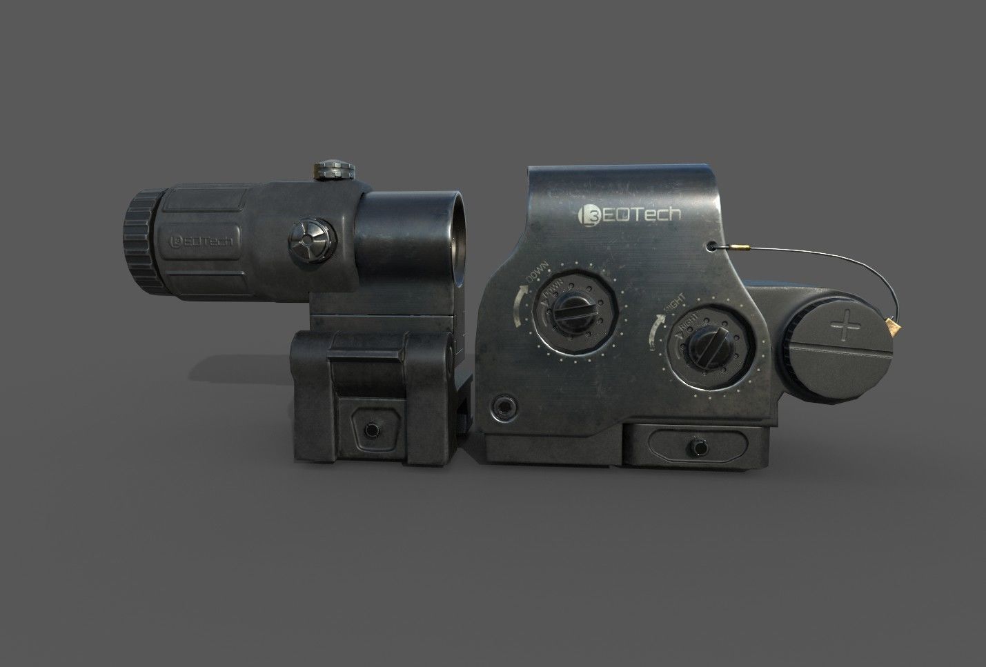 EOTech HHS II Low-poly 3D model_6