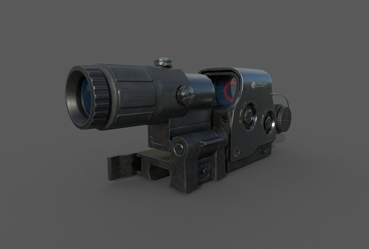 EOTech HHS II Low-poly 3D model_5