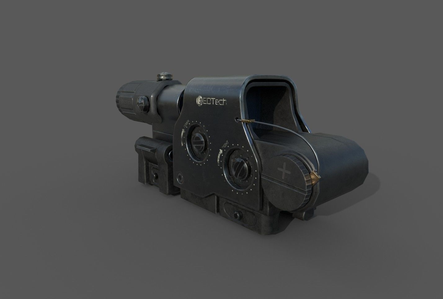 EOTech HHS II Low-poly 3D model_7
