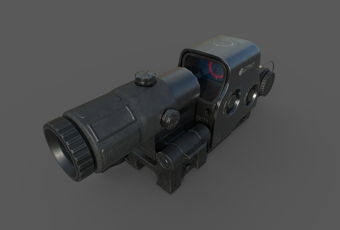 EOTech HHS II Low-poly 3D model_4