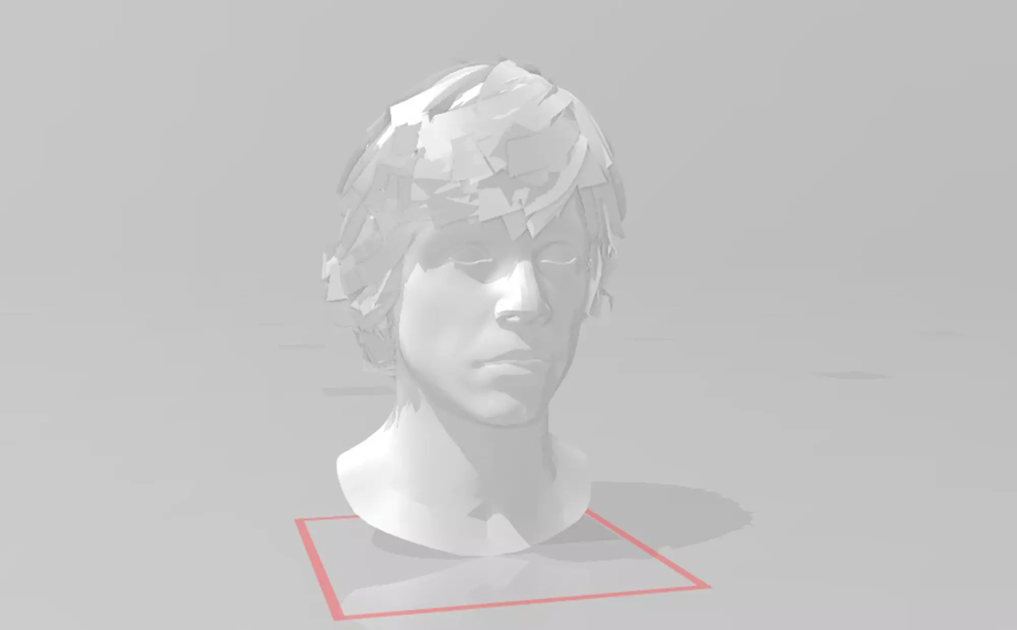 Star Wars Head Bundle 5 Luke Han and Leia 3D print model