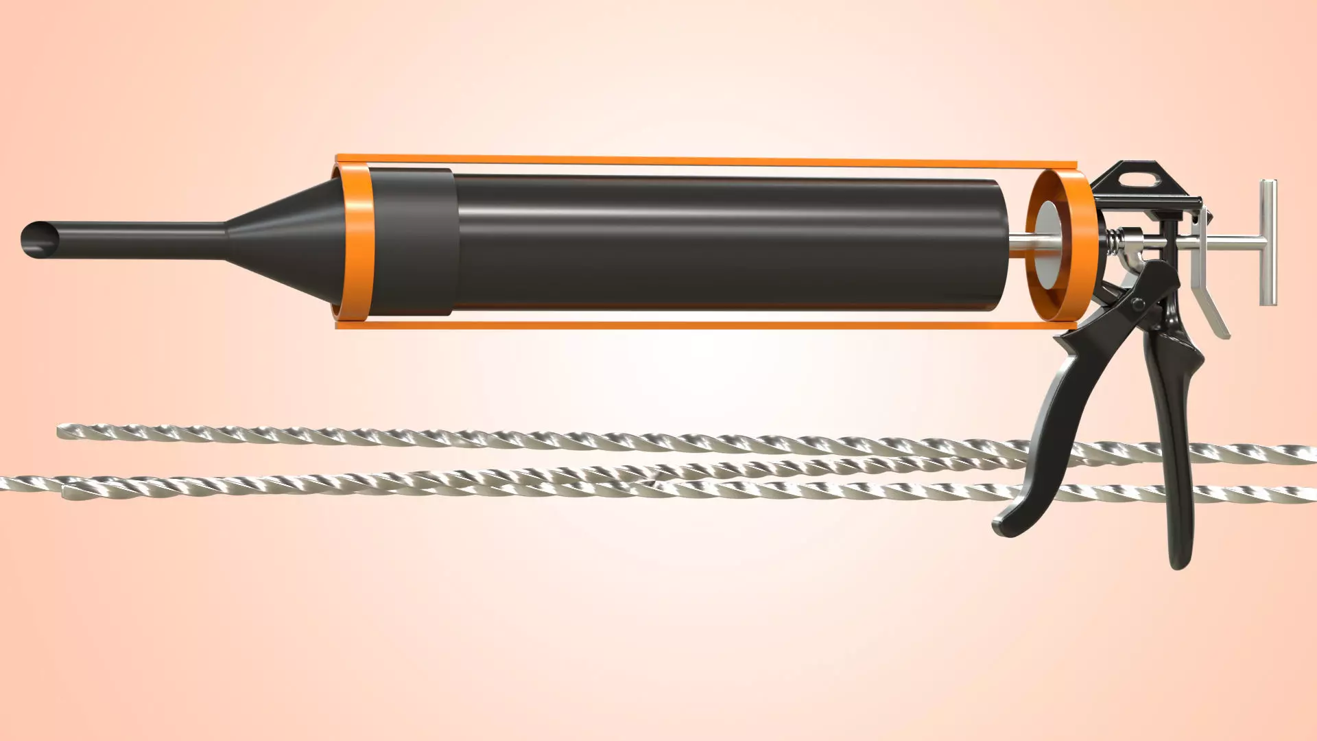 GROUT GUN 3D model_0