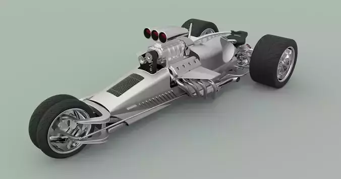 Hemi Trike Rocket 2 3D model