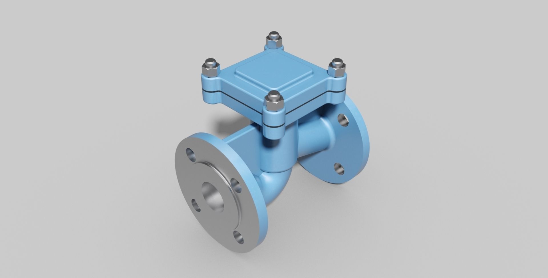 Autodesk Inventor CAD library - Piping No 2 LT Free 3D model_6