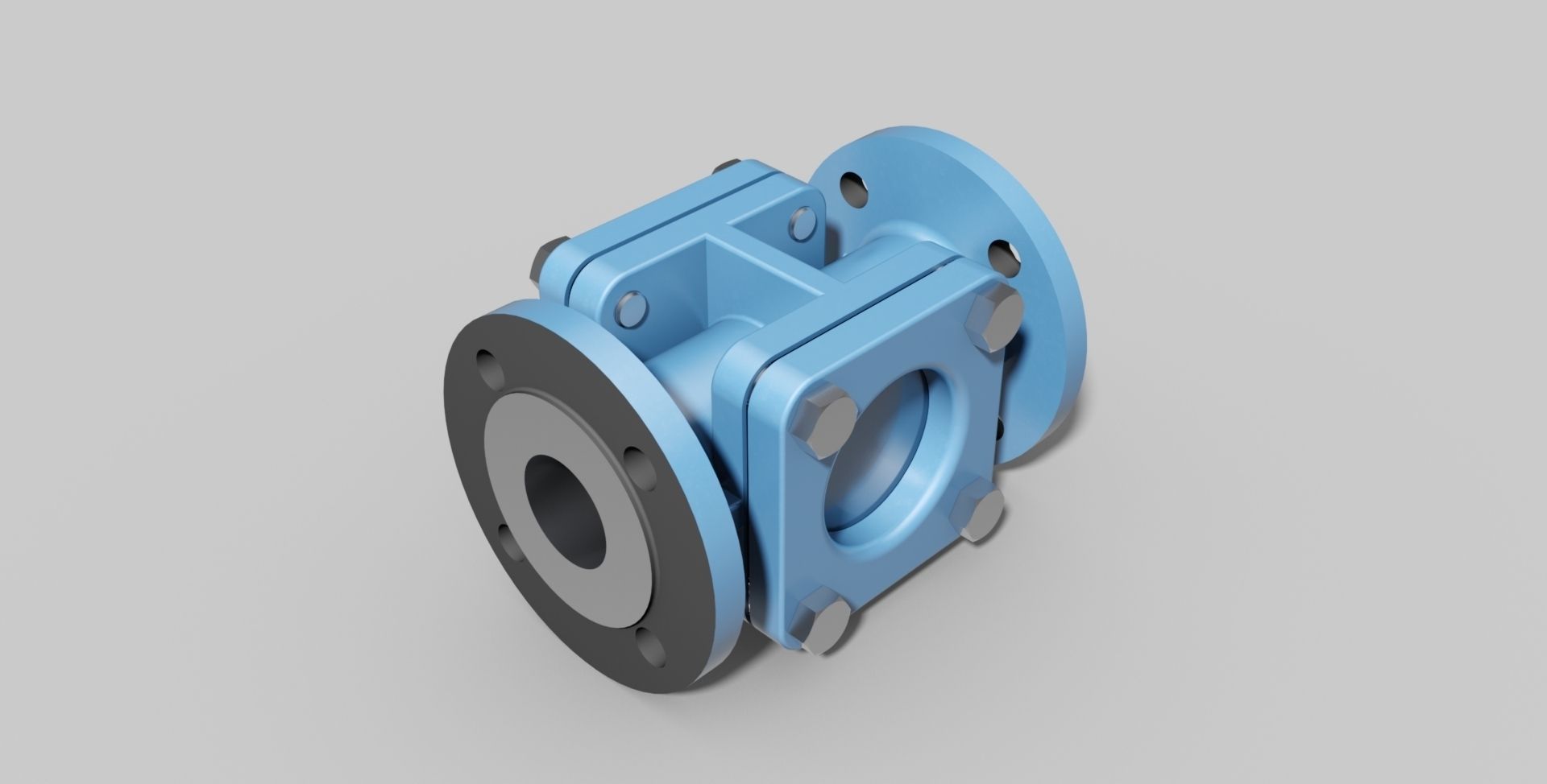 Autodesk Inventor CAD library - Piping No 2 LT Free 3D model_12