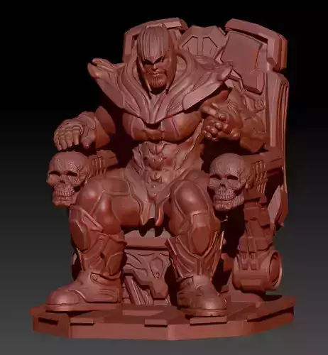 thanos throne