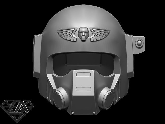 Warhammer cadian helmet  3D print model