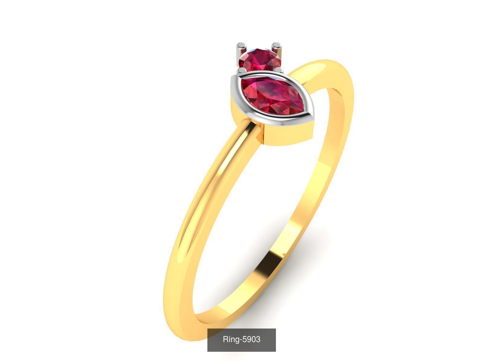 355 Light wt rings  3D Model Collection_96