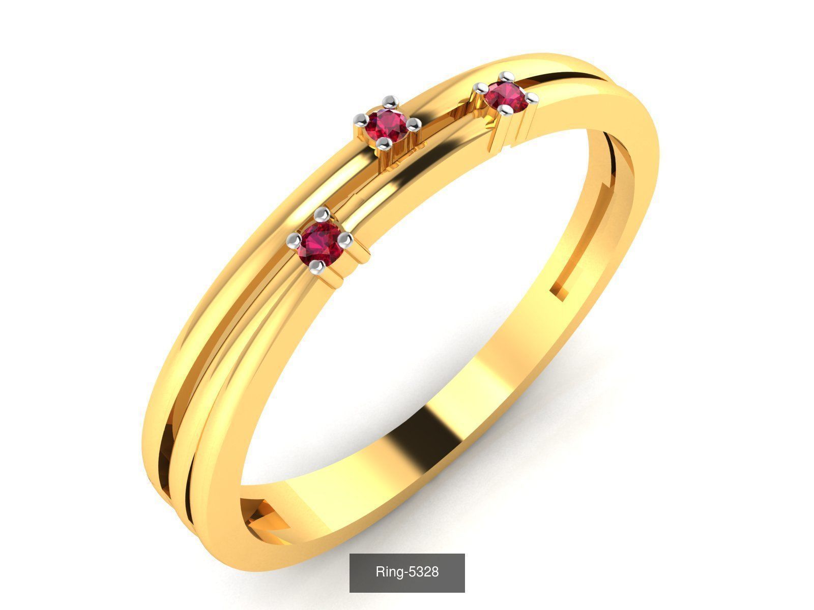 355 Light wt rings  3D Model Collection_38