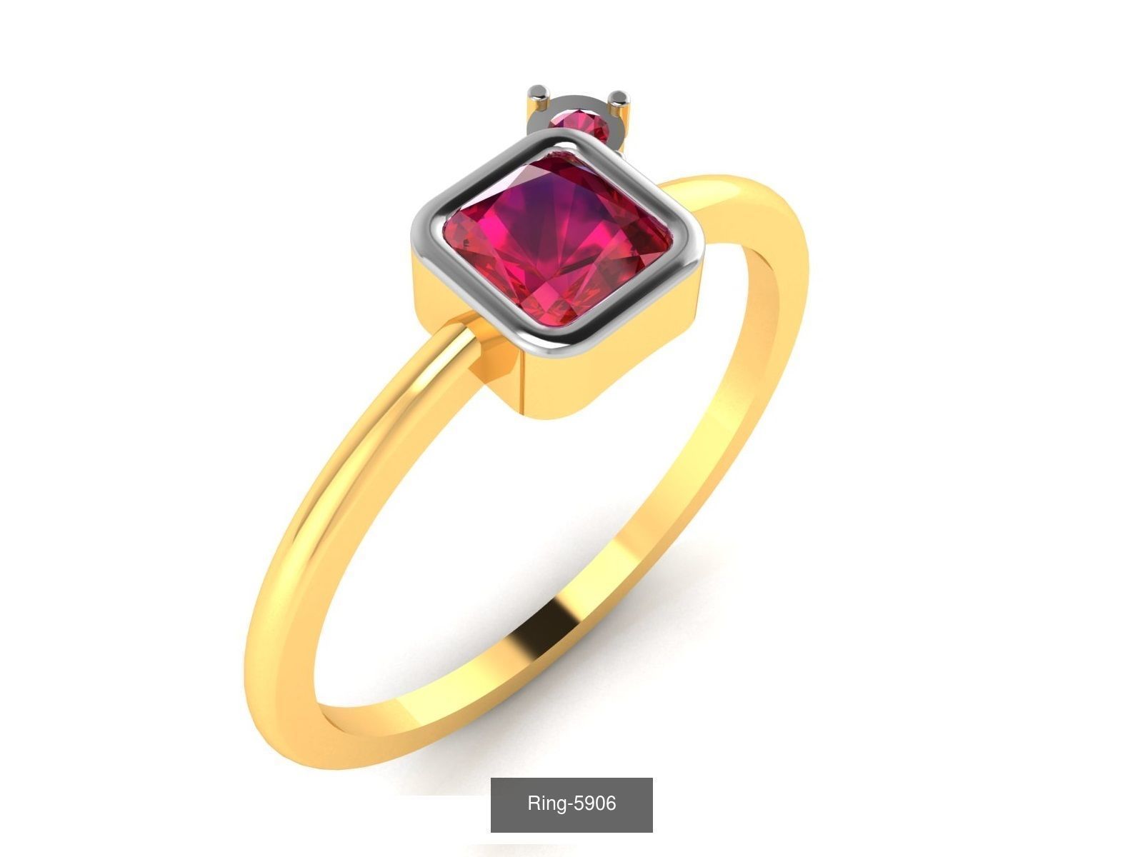 355 Light wt rings  3D Model Collection_93