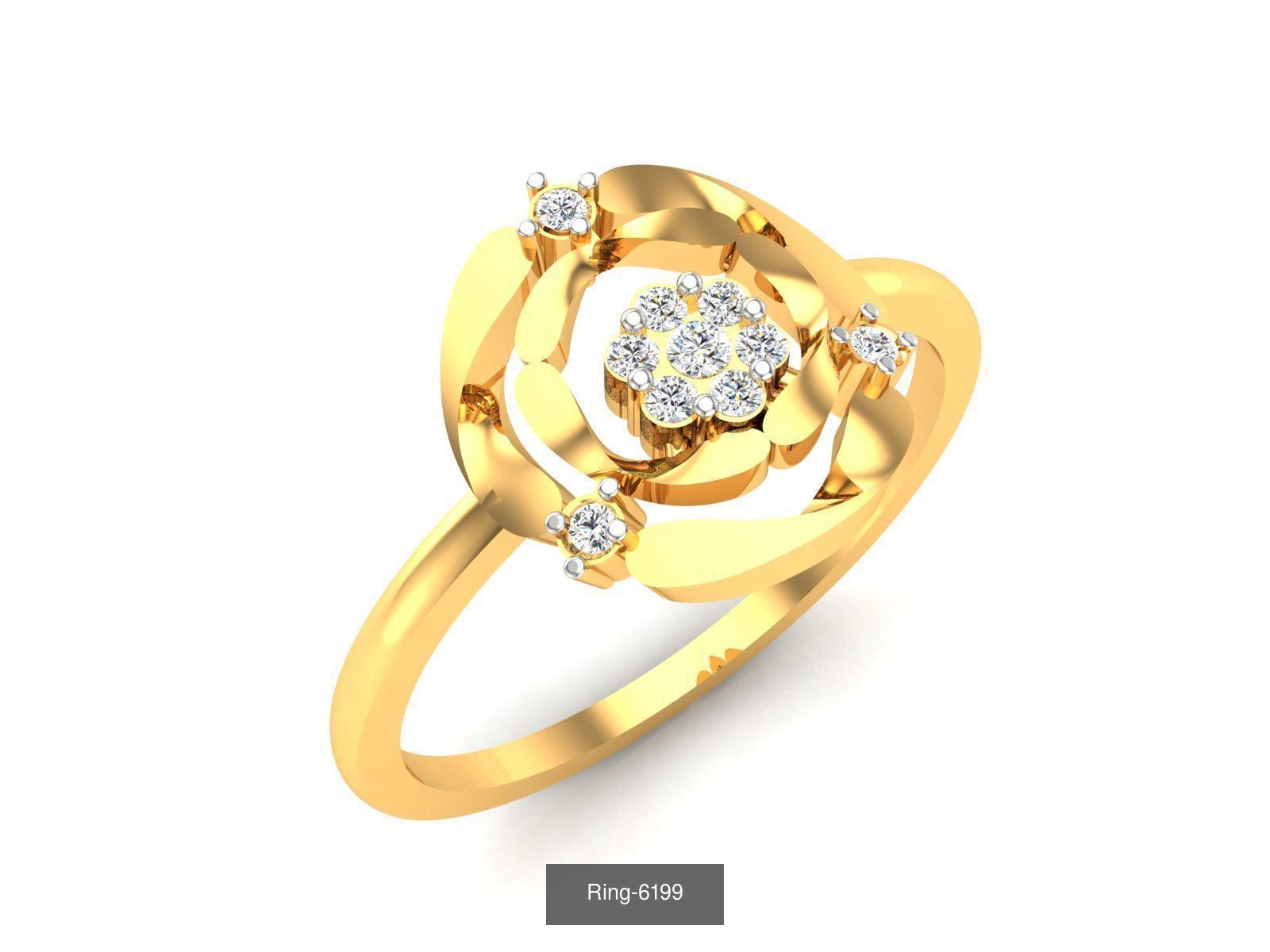 355 Light wt rings  3D Model Collection_151