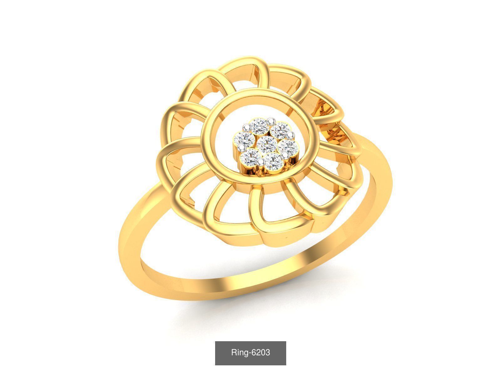355 Light wt rings  3D Model Collection_149