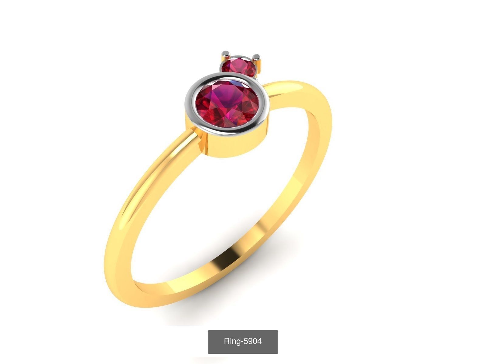 355 Light wt rings  3D Model Collection_95