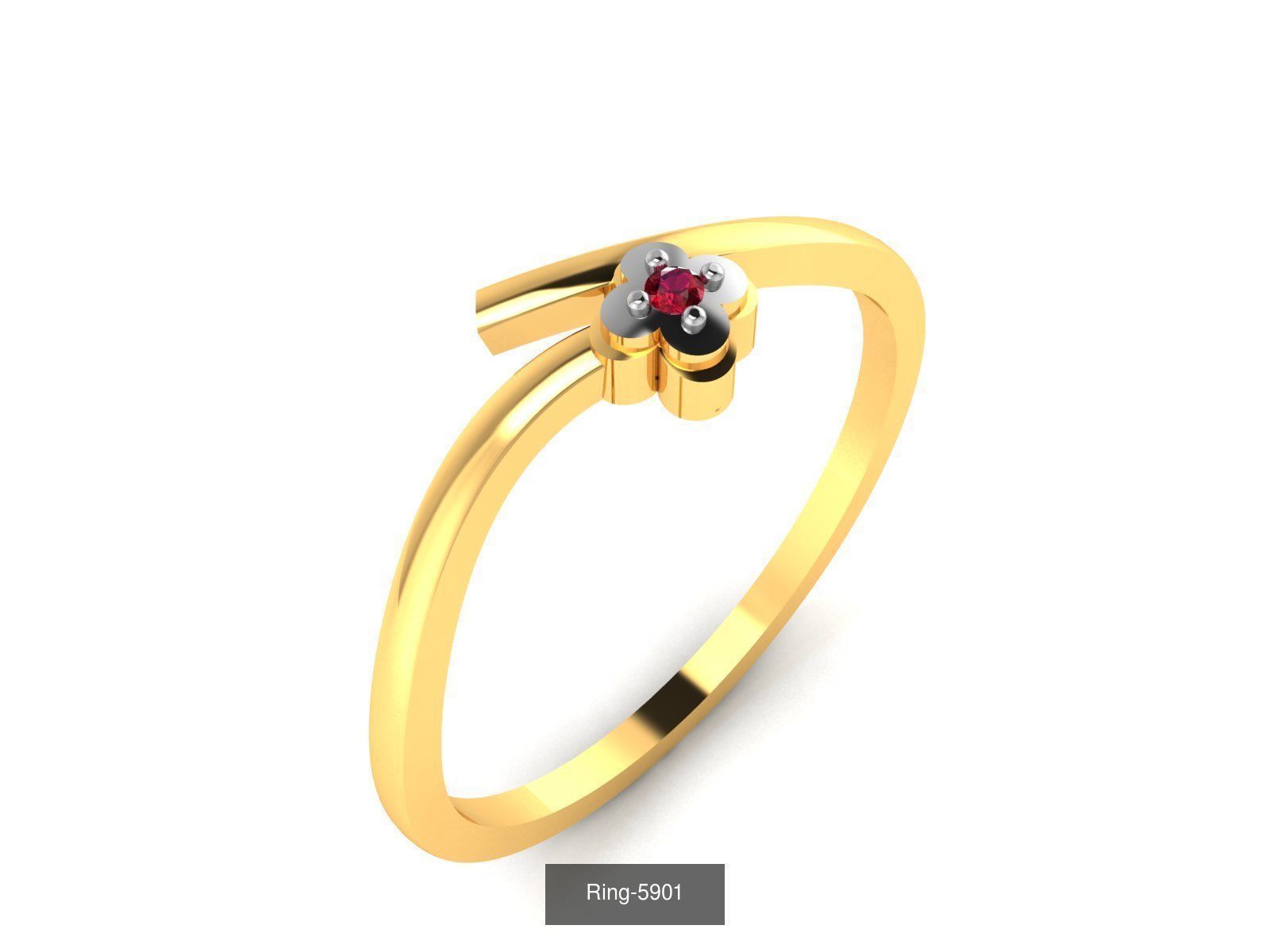 355 Light wt rings  3D Model Collection_97
