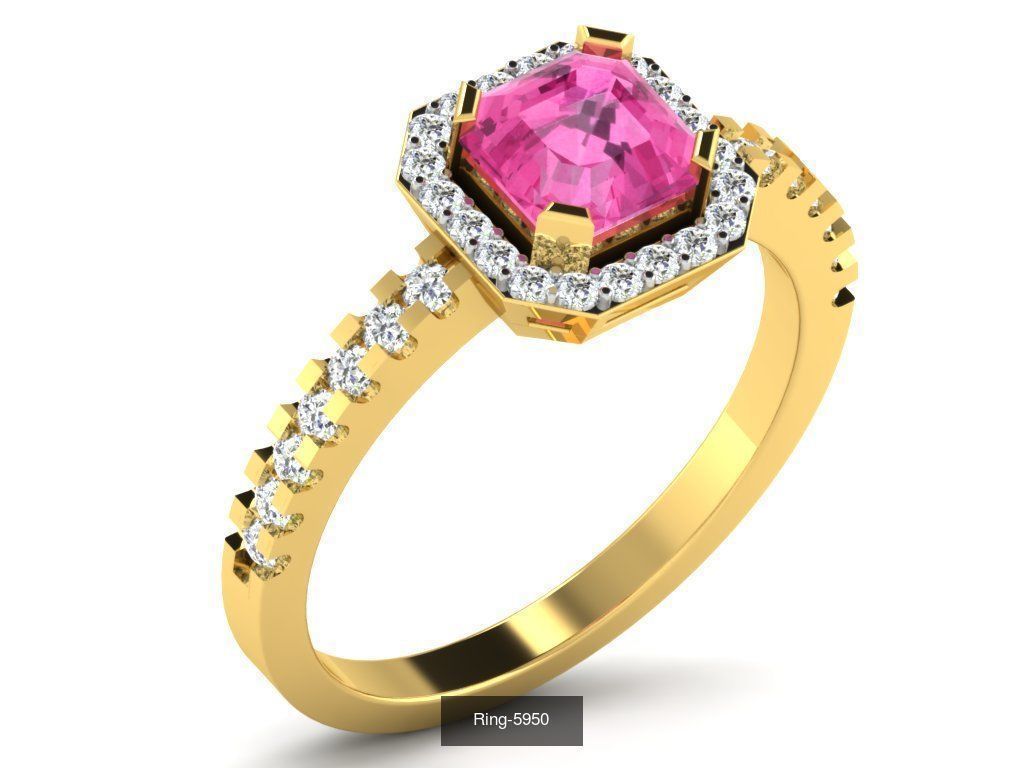 355 Light wt rings  3D Model Collection_87