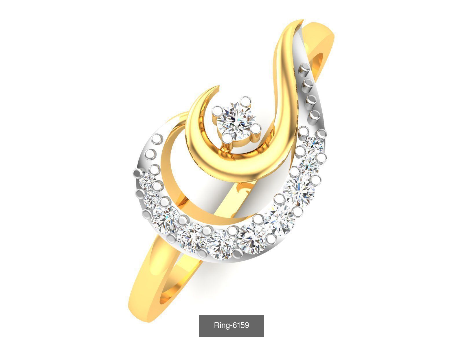 355 Light wt rings  3D Model Collection_167
