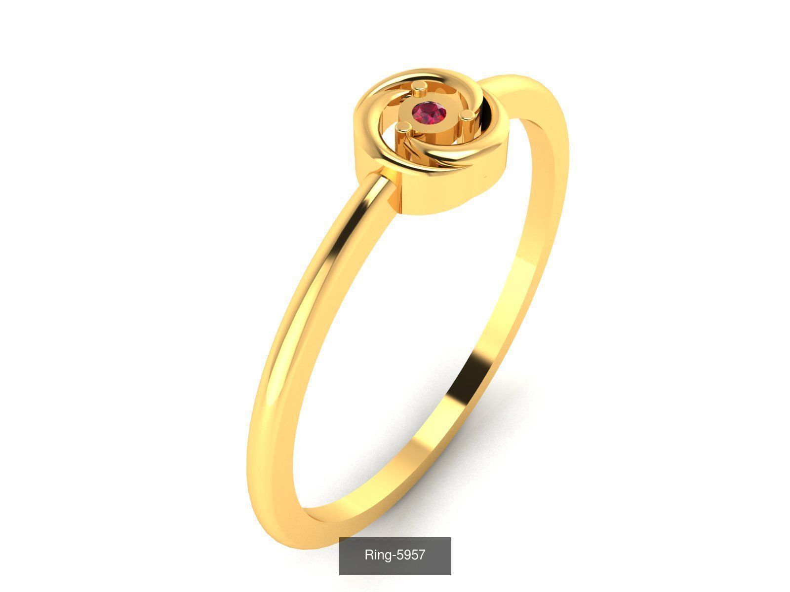 355 Light wt rings  3D Model Collection_83