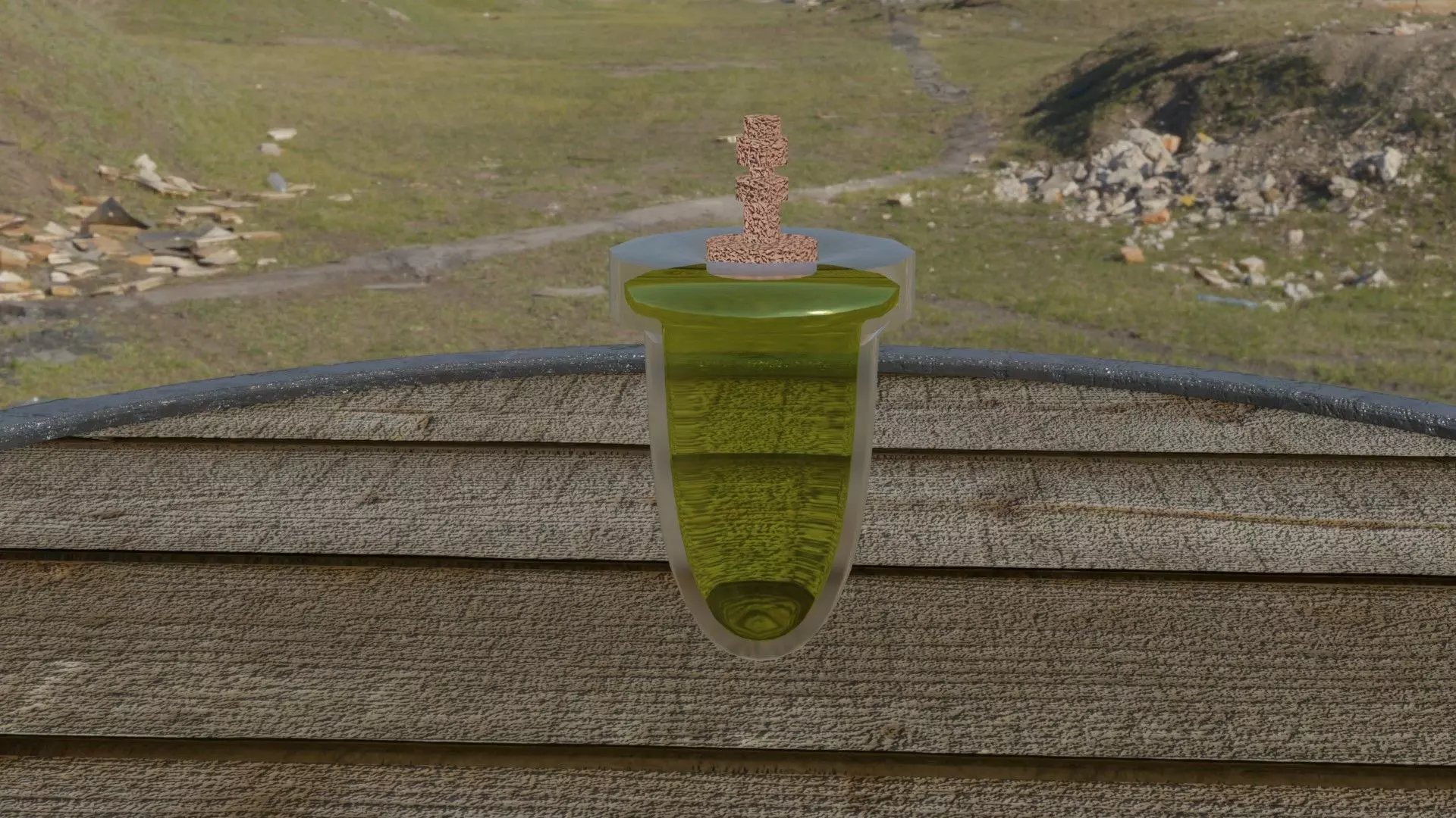 Bullet Potion Low-poly 3D model