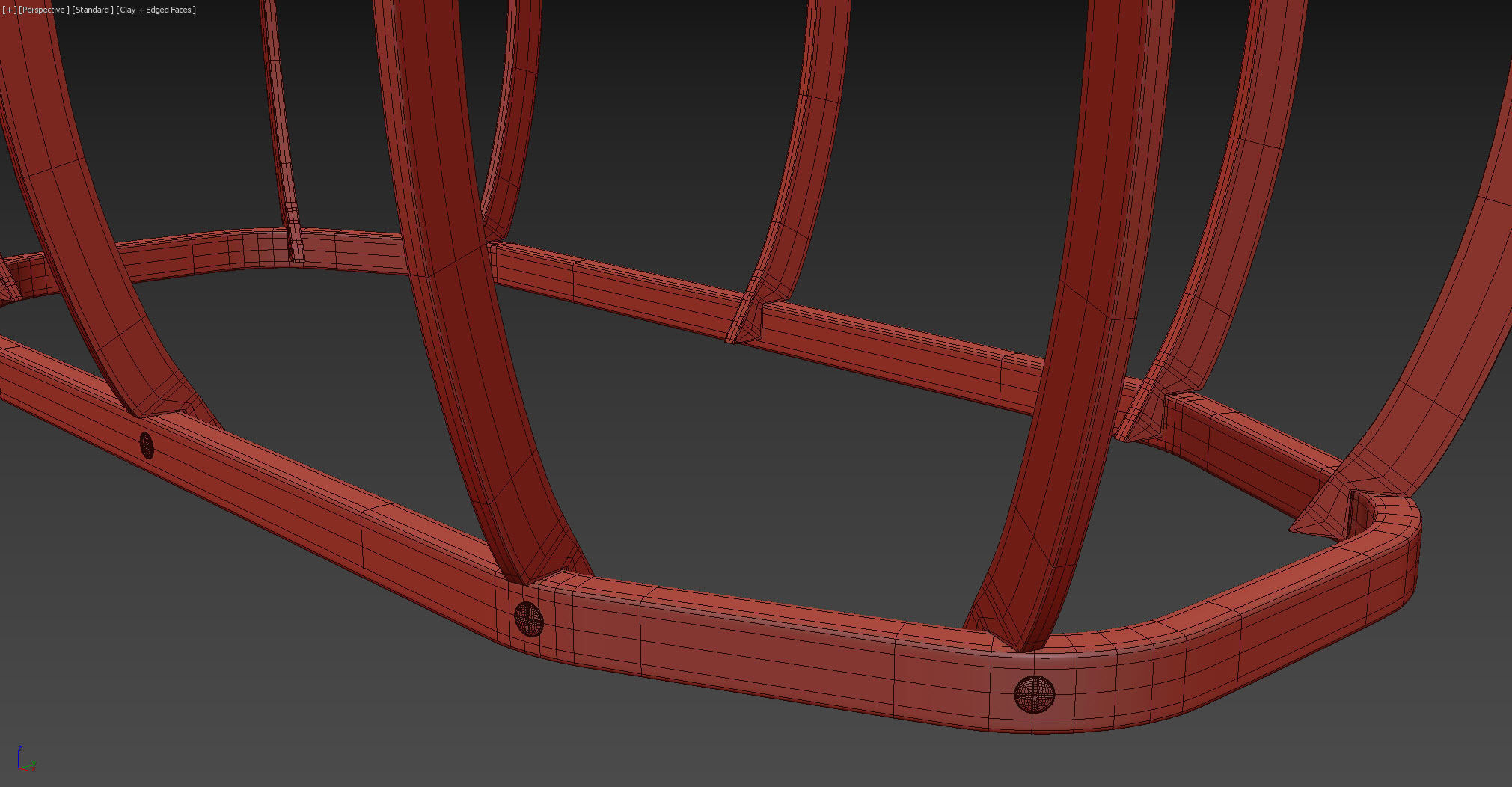 Ethimo SWING Side table 3D model_10