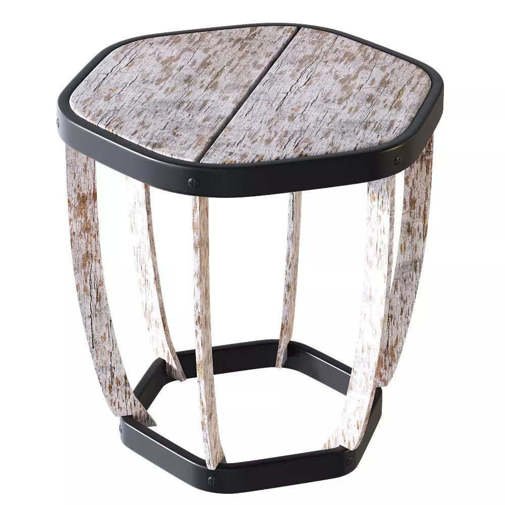 Ethimo SWING Side table 3D model_0